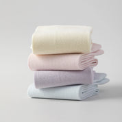 Women's Ultra-Thin 99% Cotton Sorbet Crew Socks - product photo showing soft cotton comfort
