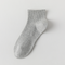 Men's 98% Cotton Breathable Mesh Ankle Socks - product photo showing breathable mesh comfort