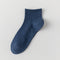 Men's 98% Cotton Breathable Mesh Ankle Socks - product photo showing breathable mesh comfort