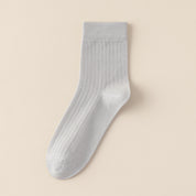 Men's 99% Supima® Cotton Wide-Ribbed Crew Socks
