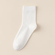 Men's 99% Supima® Cotton Wide-Ribbed Crew Socks