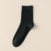 Men's 99% Supima® Cotton Wide-Ribbed Crew Socks