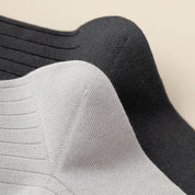 Men's 99% Supima® Cotton Wide-Ribbed Crew Socks