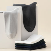 Men's 99% Supima® Cotton Wide-Ribbed Crew Socks