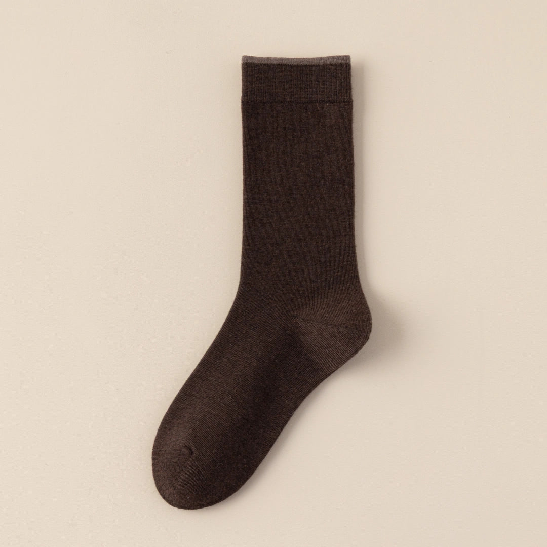 Women's Brushed Cashmere Blend 7.5" Crew Socks