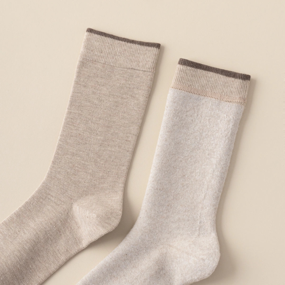 Women's Brushed Cashmere Blend 7.5" Crew Socks