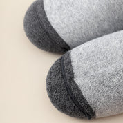 Men's 98% Cotton 5" Color-Block Full Terry Crew Socks