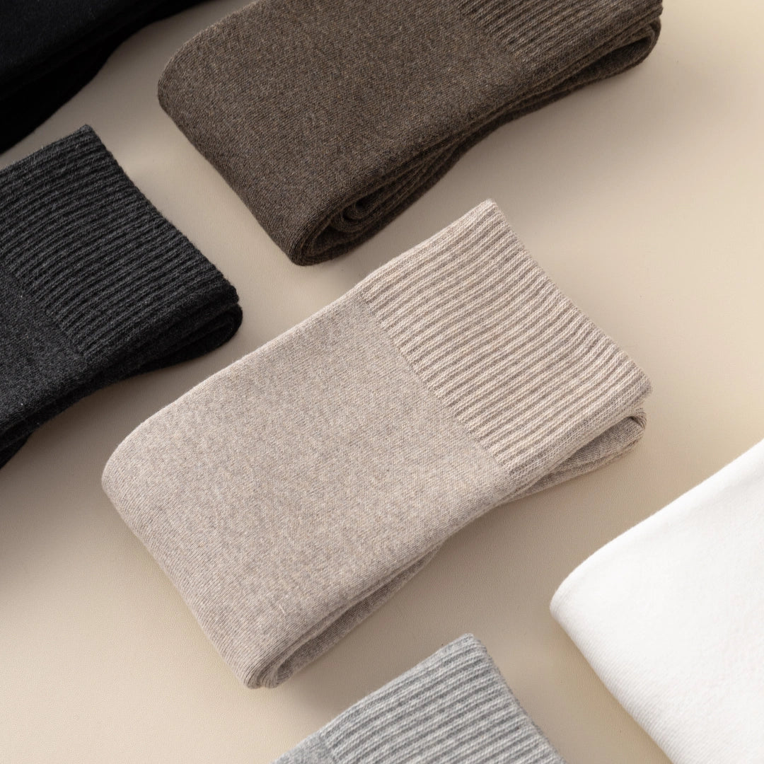 Men's 99% Cotton Over-the-Calf Terry Tube Socks