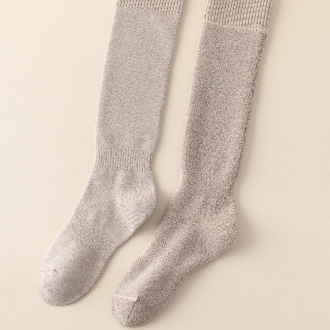 Men's 99% Cotton Over-the-Calf Terry Tube Socks