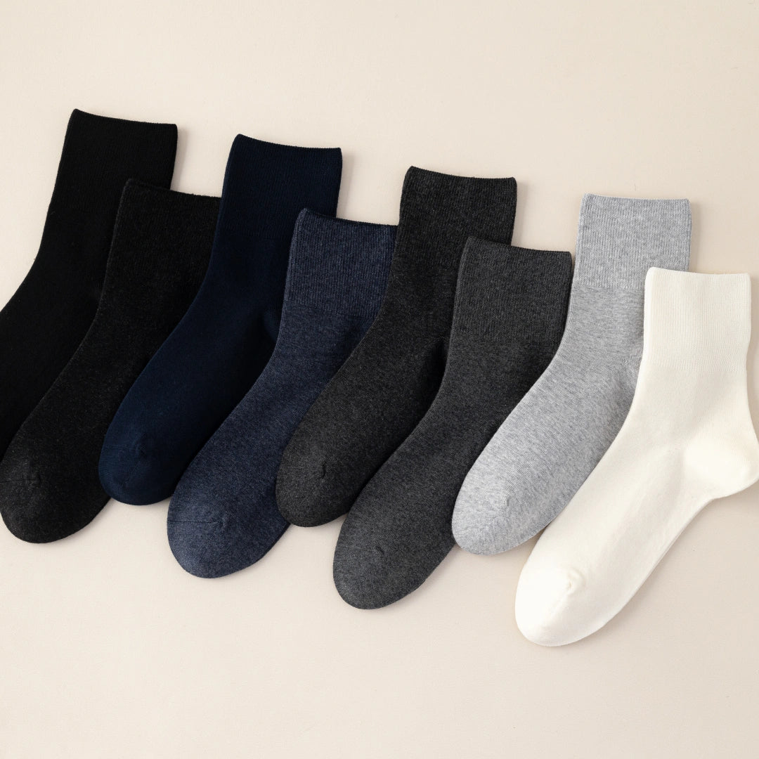 Men's TENCEL™ & Merino Wool Blend 5.5" Classic Crew Socks