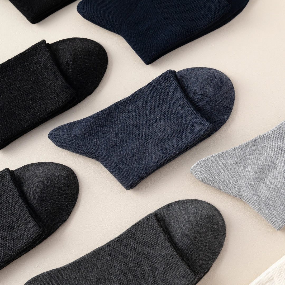Men's TENCEL™ & Merino Wool Blend 5.5" Classic Crew Socks