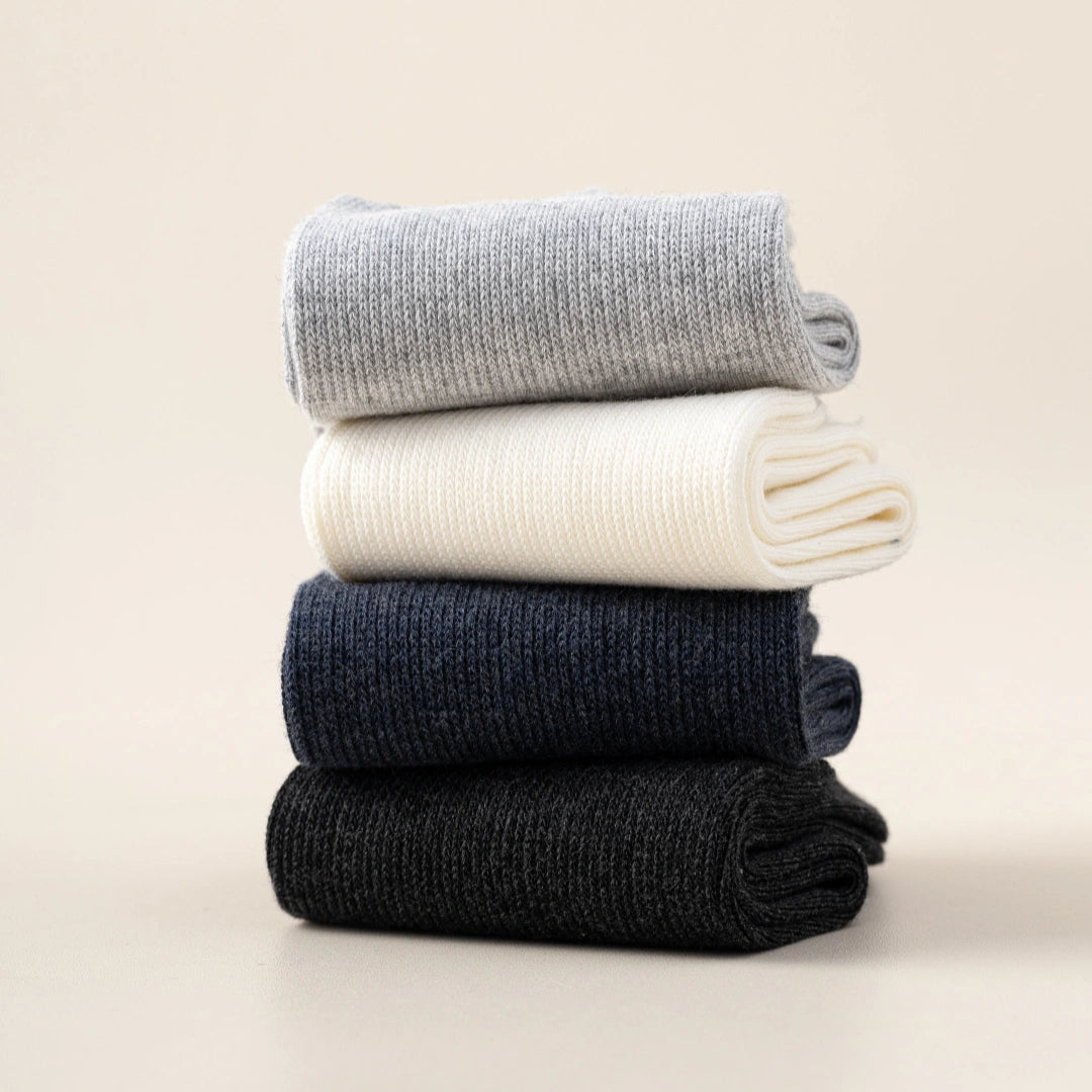 Men's TENCEL™ & Merino Wool Blend 5.5" Classic Crew Socks