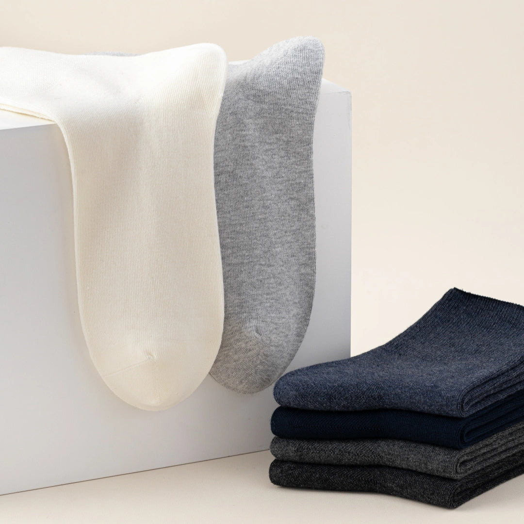 Men's TENCEL™ & Merino Wool Blend 5.5" Classic Crew Socks