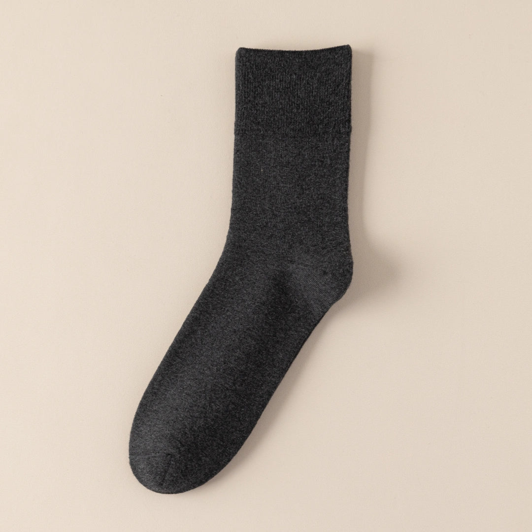 Men's 98% Cotton 5.5" Full Terry Crew Socks
