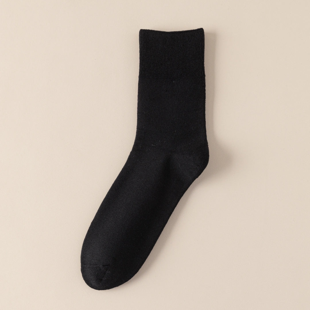 Men's 98% Cotton 5.5" Full Terry Crew Socks