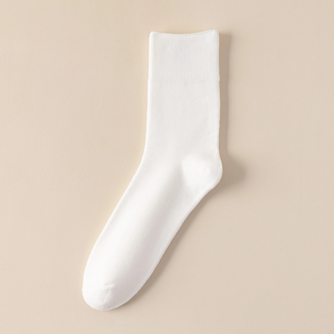 Men's 98% Cotton 5.5" Full Terry Crew Socks
