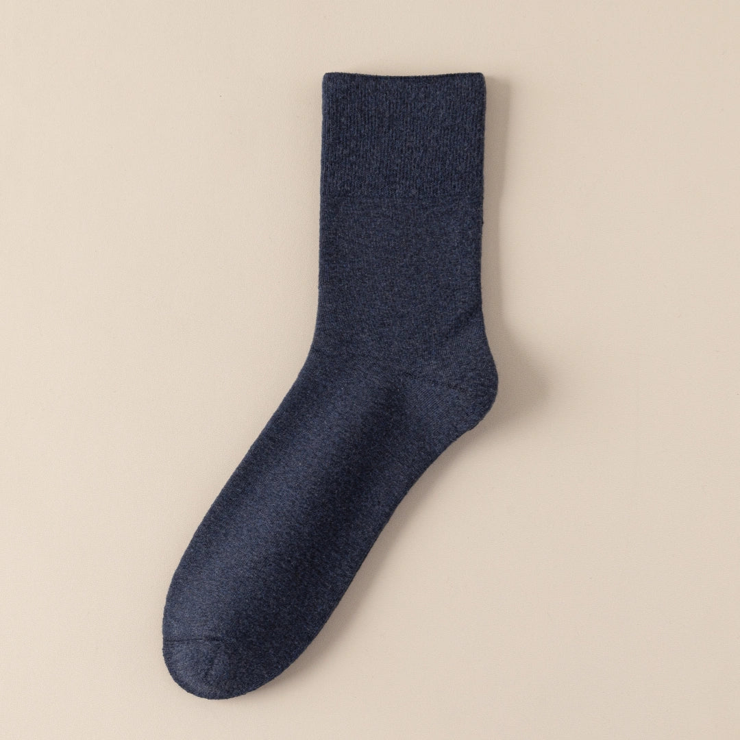 Men's 98% Cotton 5.5" Full Terry Crew Socks