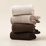Women's TENCEL™ & Merino Wool Blend 6.3" Rolled Cuff Crew Socks