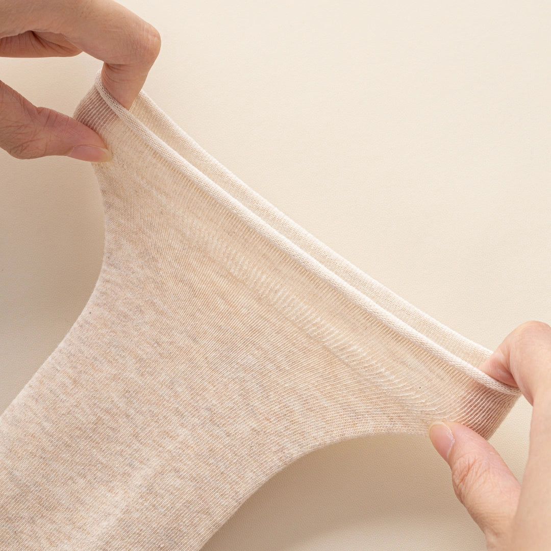 Women's TENCEL™ & Merino Wool Blend 6.3" Rolled Cuff Crew Socks