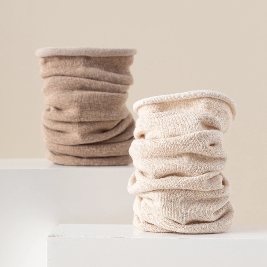 Women's TENCEL™ & Merino Wool Blend 6.3" Rolled Cuff Crew Socks