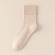 Women's 98% Premium Cotton 5.8" Fully Cushioned Terry Warm Crew Socks