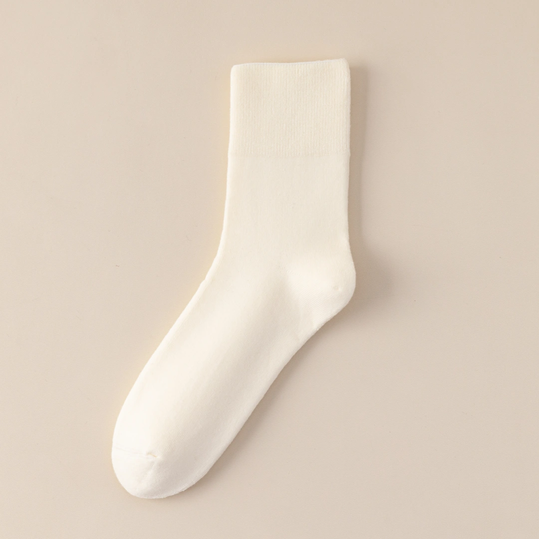 Women's 98% Premium Cotton 5.8" Fully Cushioned Terry Warm Crew Socks