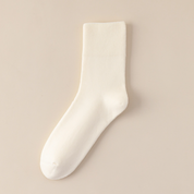 Women's 98% Premium Cotton 5.8" Fully Cushioned Terry Warm Crew Socks