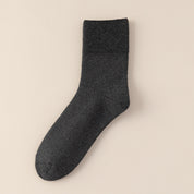 Women's 98% Premium Cotton 5.8" Fully Cushioned Terry Warm Crew Socks