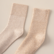 Women's 98% Premium Cotton 5.8" Fully Cushioned Terry Warm Crew Socks