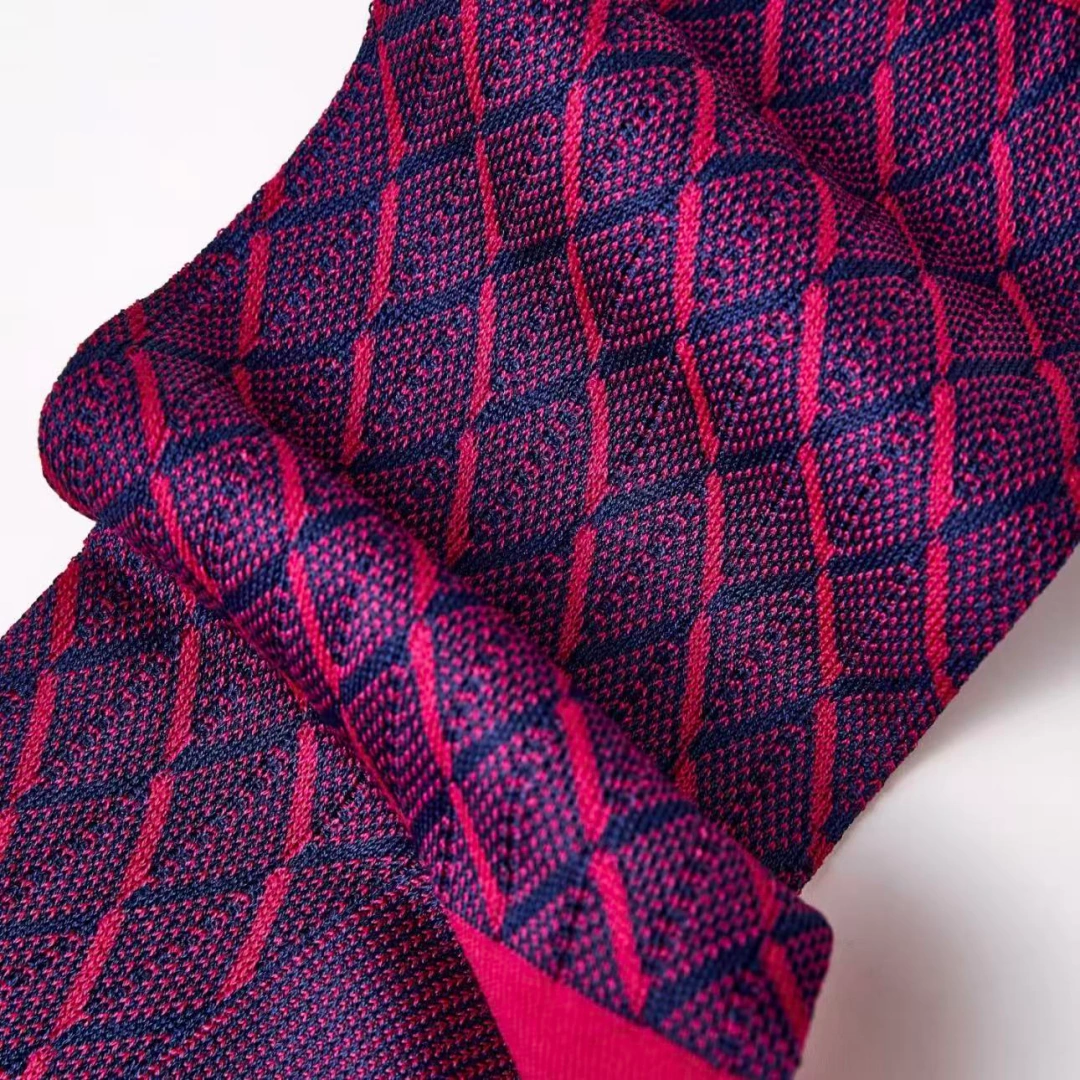 Men's Luxury 100S Mercerized Cotton Argyle Business Socks - product photo showing soft cotton comfort