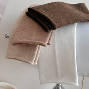 Women's 98% Cotton Classic Roll Top Slouch Crew Socks - product photo showing soft cotton-rich comfort