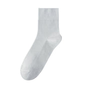 Men's 99% Supima® Cotton Ultra-Soft Mesh Crew Socks - product photo showing breathable mesh comfort