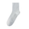 Men's 99% Supima® Cotton Ultra-Soft Mesh Crew Socks - product photo showing breathable mesh comfort