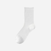 Women's 5.5" Luxury 6A Silk Roll Top Socks