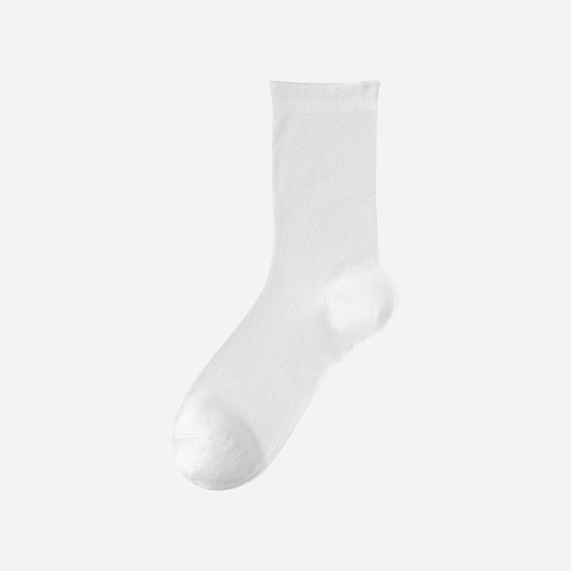 Women's 5.5" Luxury 6A Silk Roll Top Socks