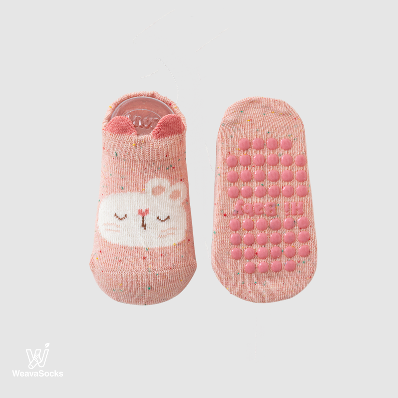 Babies' No-Show Grip Socks-1 Pack