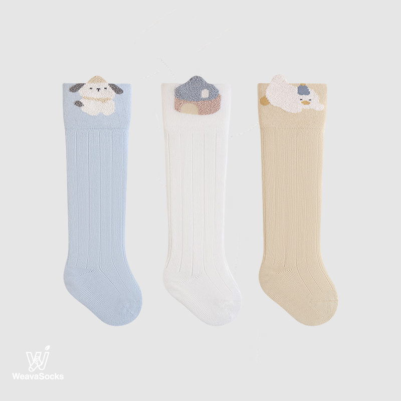 Babies' Over-the-Knee Socks-3 Pack
