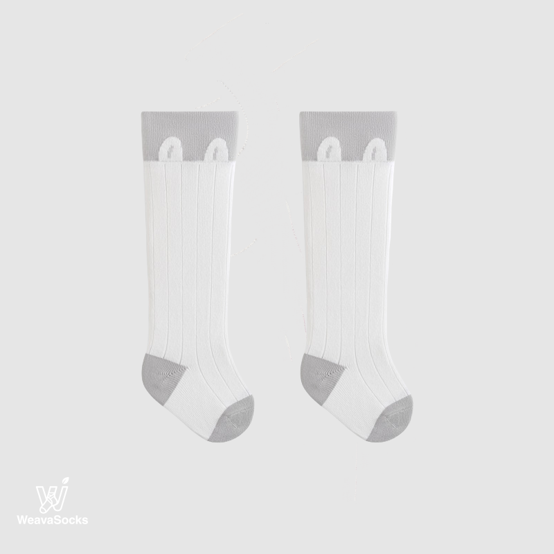 Babies' Color Block Over-the-Knee Socks for Kids-3 Pack