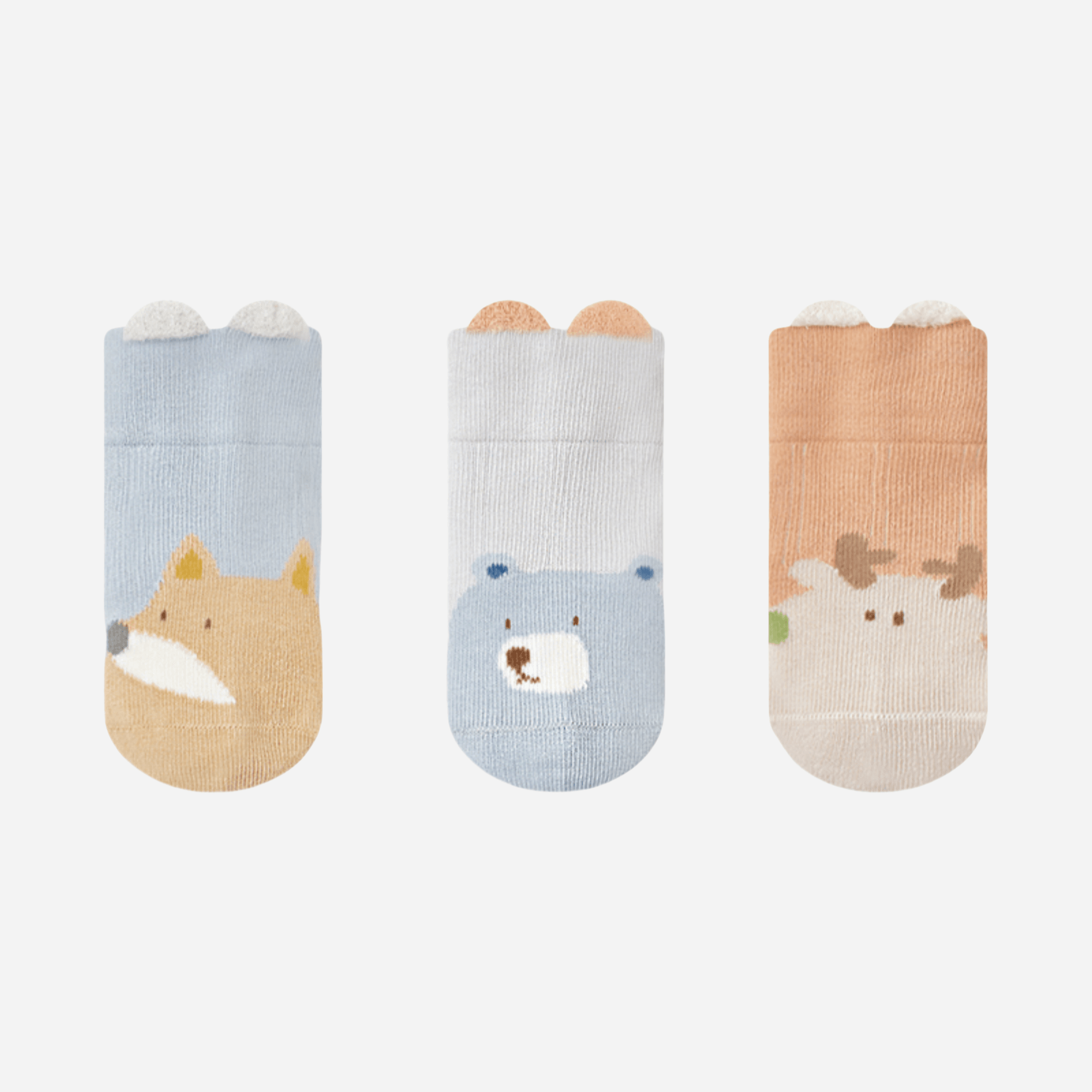 Babies' Non-Slip Socks for New Walkers-3 Pack - Weavasocks