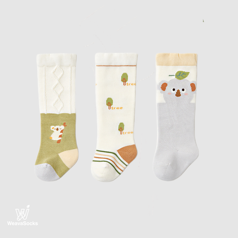 Babies' Baby Knee-High Socks-3 Pack