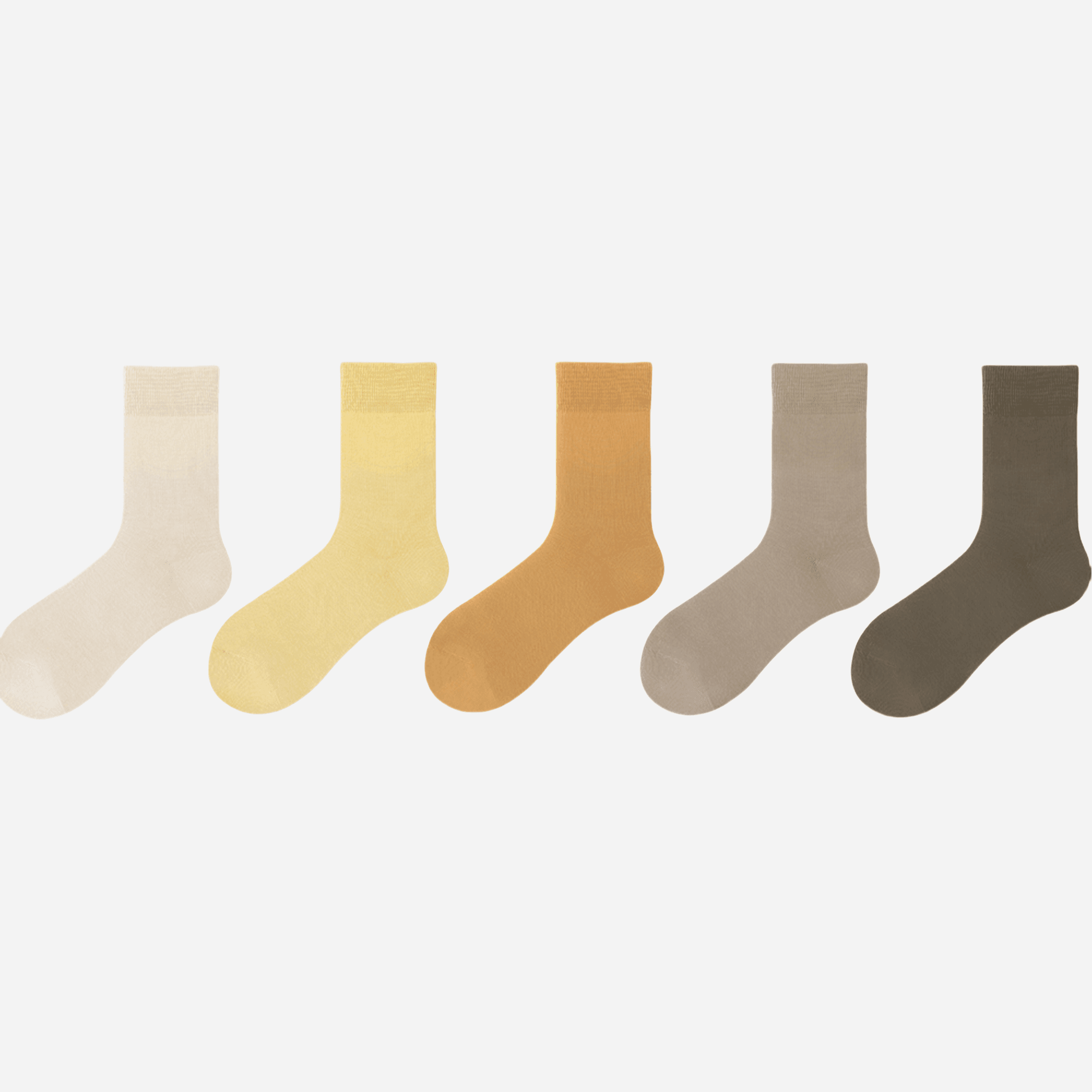 Women's Everyday Cotton Crew Socks - 5 Pairs - Weavasocks