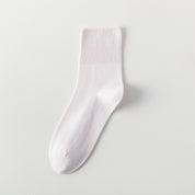 Women's 99% Cotton Ultra-Thin Non-Binding Summer Socks - product photo showing soft cotton comfort