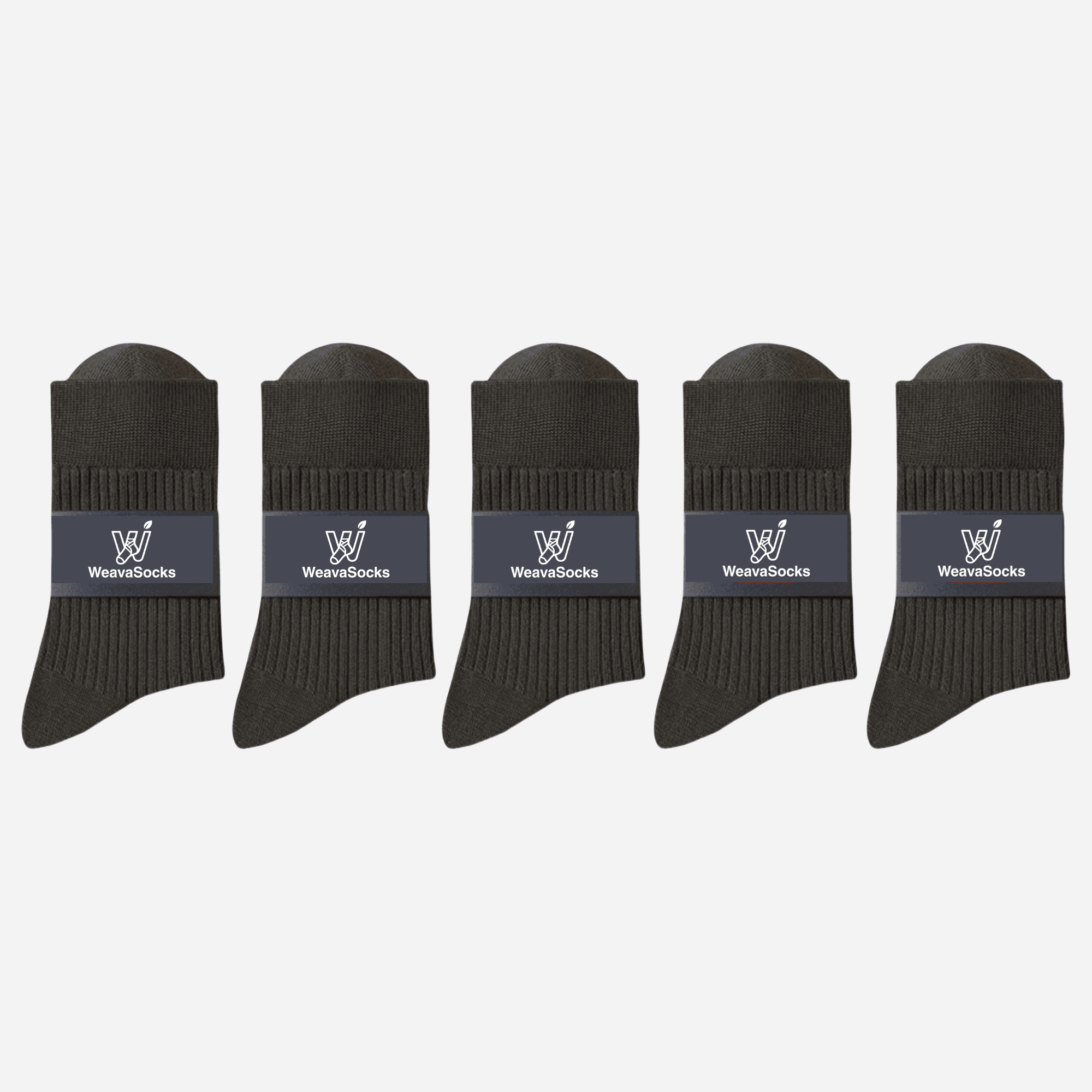 Men's Combed Cotton Dress Socks-5 Pack - Weavasocks