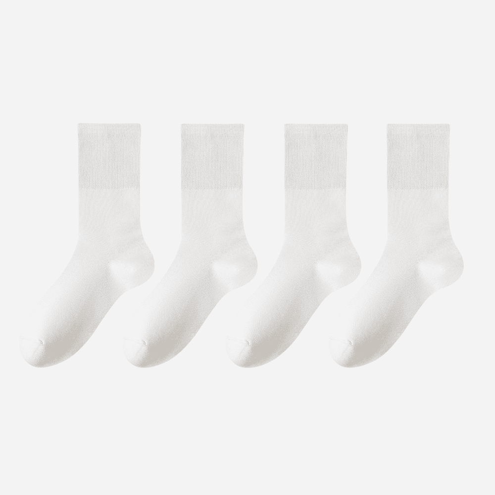 Women's Everyday Fine-Ribbed Socks - 4 Pairs - Weavasocks