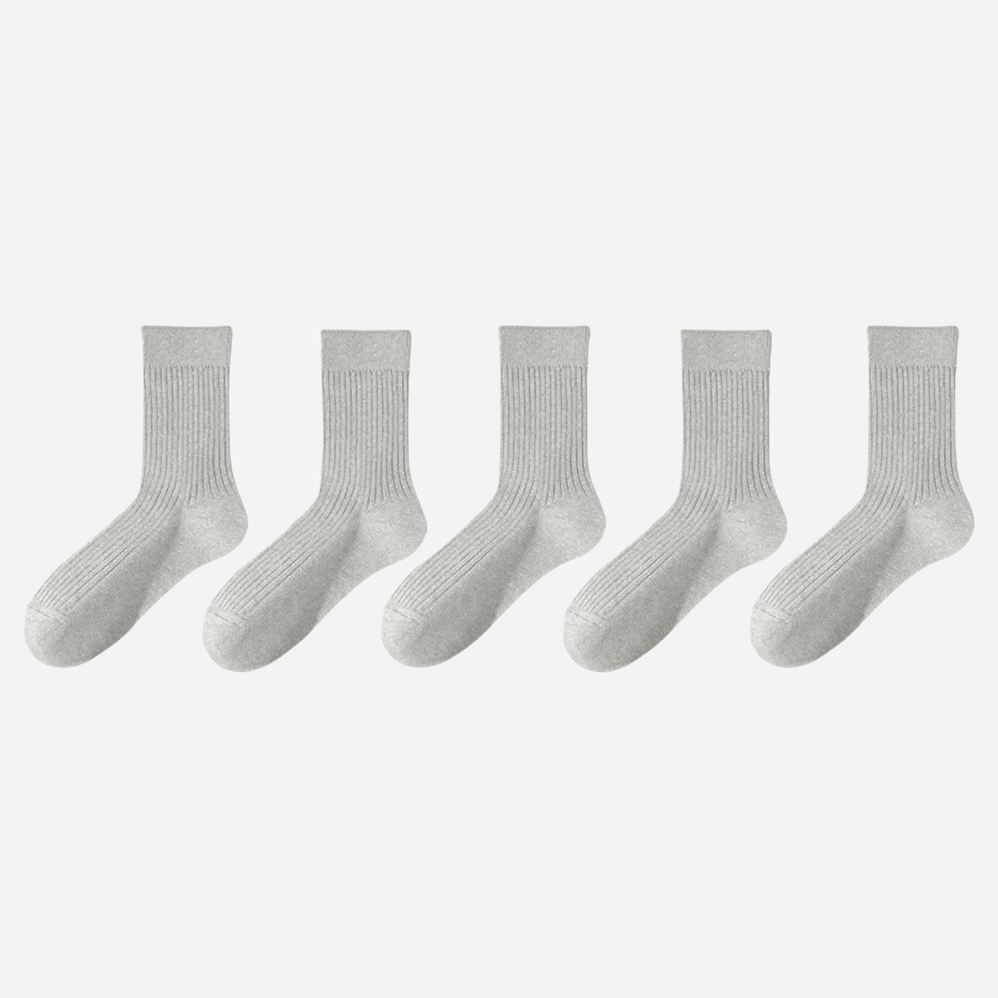 Men's All-Weather Ribbed Socks-5 Pack - Weavasocks