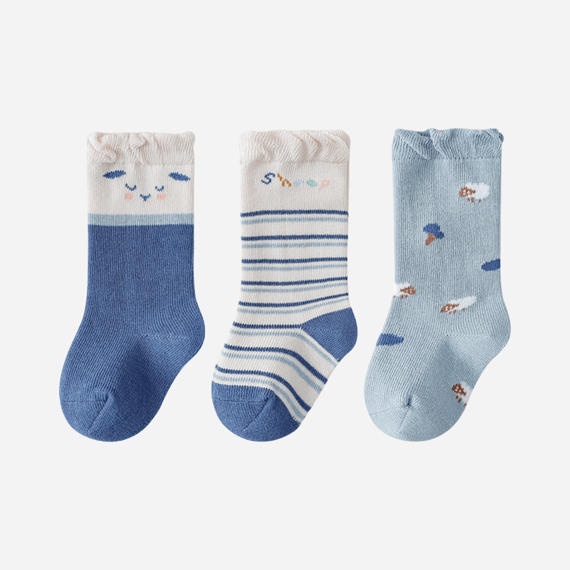 Babies The Snuggle Time Socks-3 pack - Weavasocks