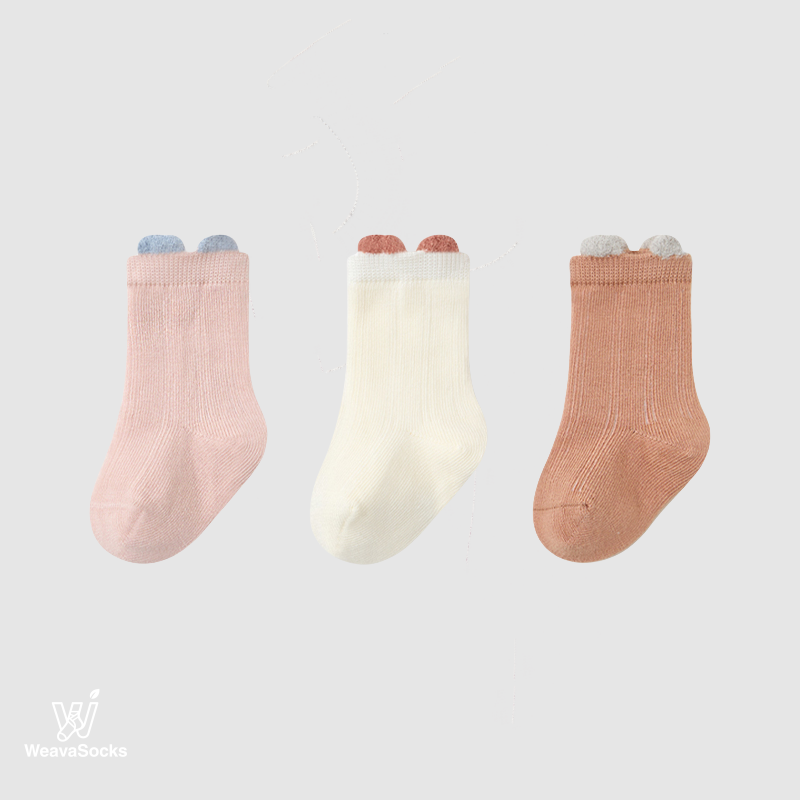 Babies' Australian Cotton Ankle Socks-3 Pack