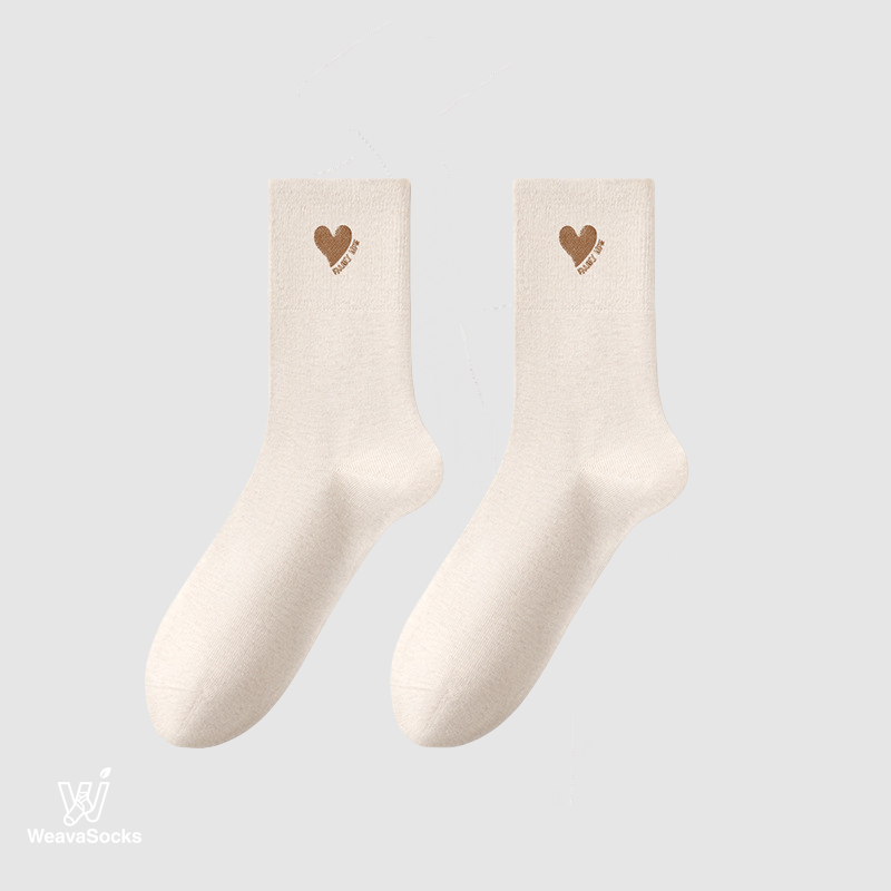 Women's Mini Heart Cotton Socks-1 Pack