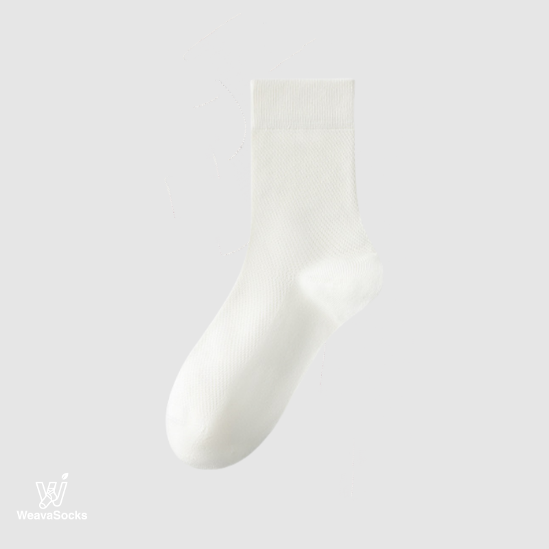 Women's Cotton Mesh Crew Socks-1 Pack