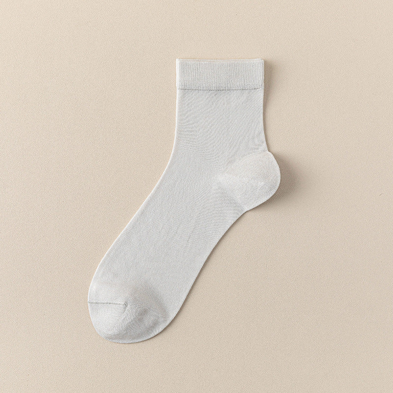 Men's Silk & Modal Ultra-Thin Cooling Quarter Socks